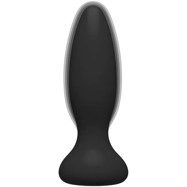 Doc Johnson A Play Beginner VIBE – Silicone Vibrating Butt Plug with Remote – Black - Image 3