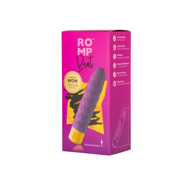 ROMP Beat – Bullet Vibrator – Purple - Image 2