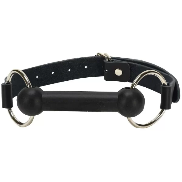 Punishment Black Dog Bone Ball Gag