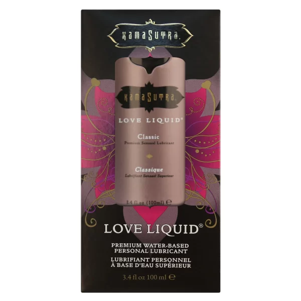 Kama Sutra Love Liquid - Premium Water-Based Lubricant - 100ml / 3.4oz