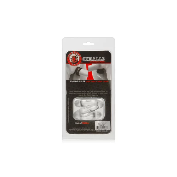 Oxballs Z-Balls Ball Stretcher – Clear - Image 2