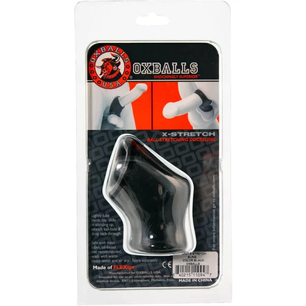 Oxballs X-Stretch Cocksling - Black - Image 2