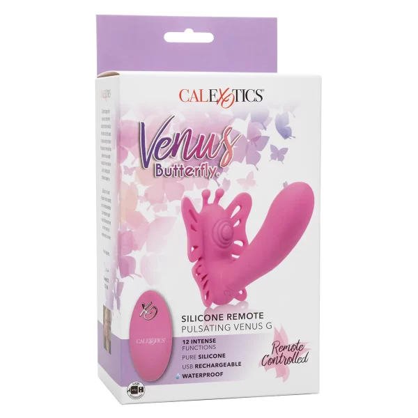 Calexotics - Venus Butterfly Silicone Remote Pulsating G - Image 2