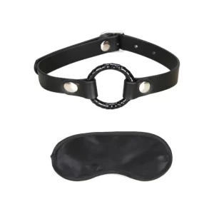 Lux Fetish – Open Mouth Gag - Black