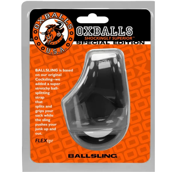 Oxballs Ballsling - Ballsplitter - Black - Image 2