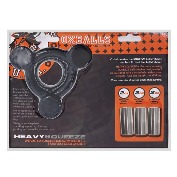 Oxballs Heavy Squeeze - Ballstretcher - Black - Image 4