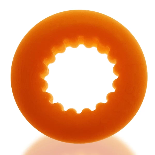 Oxballs - AXIS Rib Grip Cockring – Orange