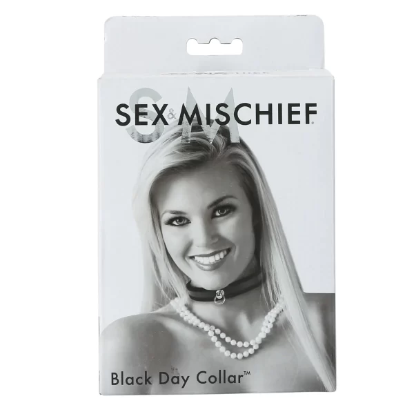 Sportsheets Sex & Mischief - Black Day Collar