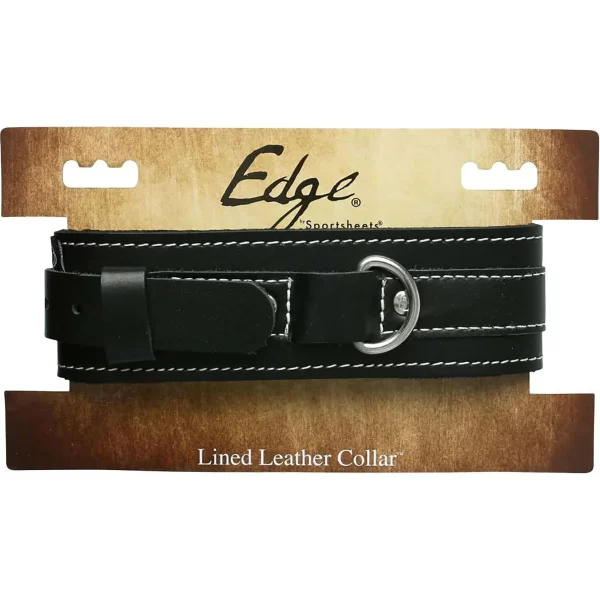 Sportsheets Edge - Lined Leather Collar