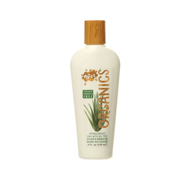 Wet Organics Aloe Based Lubricant – 4oz.